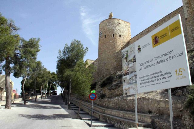 La muralla del Castillo de Caravaca recuperará su estado original gracias a las obras financiadas con 400.000 euros - 1, Foto 1