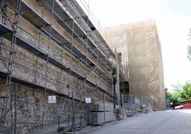 La muralla del Castillo de Caravaca recuperará su estado original gracias a las obras financiadas con 400.000 euros - 3, Foto 3