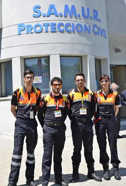 Protección Civil Lorquí y Valle de Ricote en Las Jornadas de SAMUR MADRID 2016 - 3, Foto 3