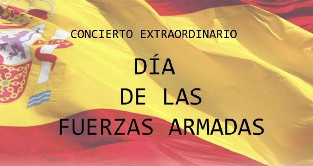 La Unidad de Musica del Tercio de Levante celebra este viernes el Dia de las Fuerzas Armadas con un concierto extraordinario - 1, Foto 1