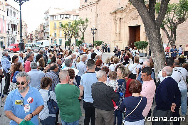 Concentración Plataforma AVE Totana Fuerza Ciudadana (23/05/2018), Foto 1
