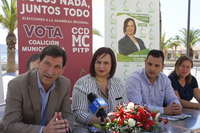Antonio García explica en Mazarrón que llevará a la Asamblea las necesidades de la localidad en materia de seguridad, carreteras o sanidad - 2, Foto 2