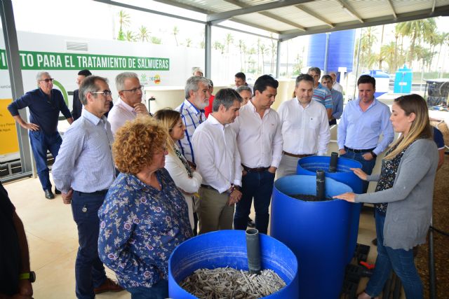 La Cátedra de Agricultura Sostenible de la UPCT estrena planta para concentrar salmuera con ayuda de una caldera de biomasa - 1, Foto 1