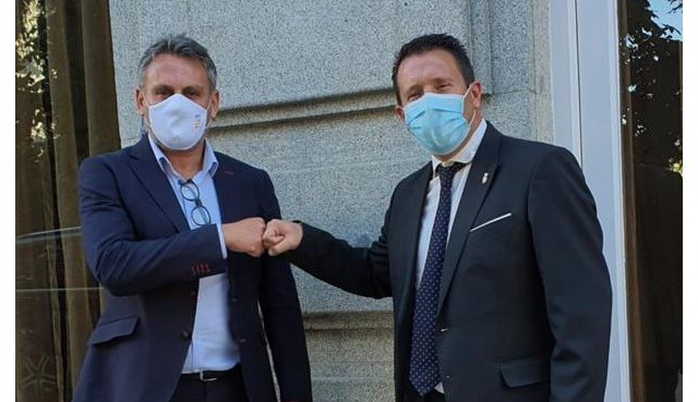 Juan Jesús Moreno se entrevista en Madrid con el director general de ADO - 1, Foto 1