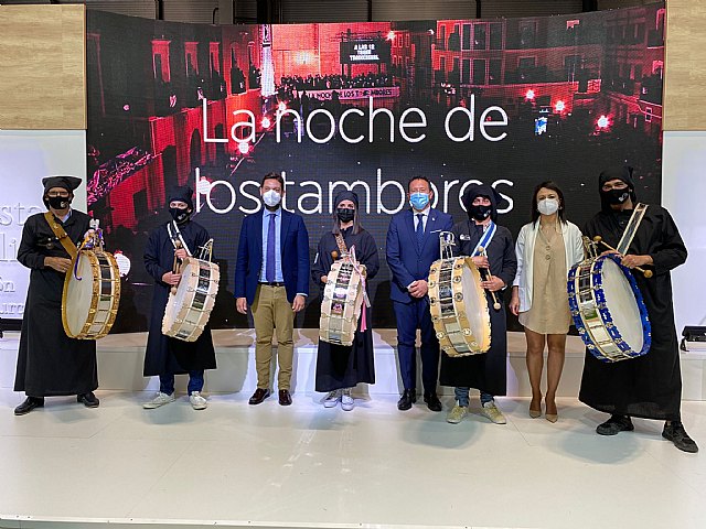 El alcalde de Mula presenta el Fitur el festejo de La Noche de los Tambores - 1, Foto 1