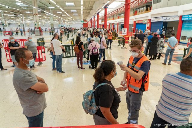 Comienza la vacunación en el centro comercial La Rambla - 1, Foto 1