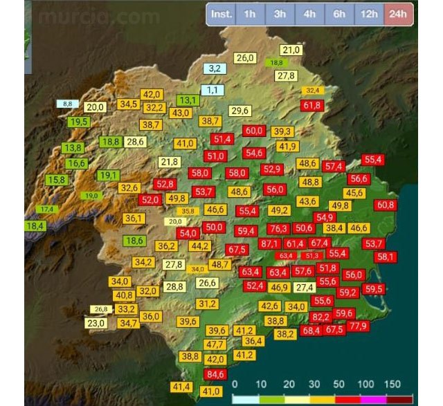Una DANA muy beneficiosa para los embalses y acuíferos sin daños apreciables al dominio público hidráulico, Foto 1