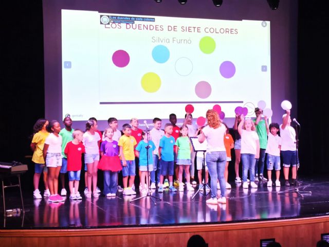 Más de 200 estudiantes de Primaria y Secundaria participan en el encuentro de coros Coral Cantemus en Alcantarilla - 4, Foto 4