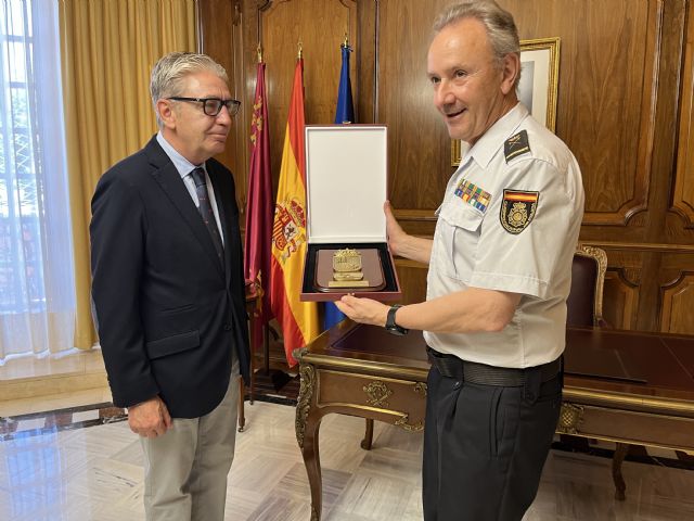 Visita institucional del Comisario Principal de la Jefatura Superior de Policía de la Región de Murcia - 2, Foto 2