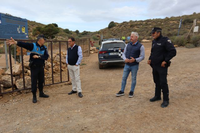 El Ayuntamiento de Mazarrón inicia esta mañana la recuperación del camino de Percheles - 2, Foto 2