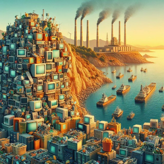 La Región de Murcia gestiona 3.045 toneladas de residuos de aparatos eléctricos y electrónicos durante el año 2023 - 1, Foto 1