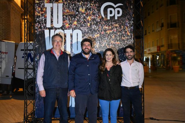 López Miras: Si el 9J votamos al Partido Popular, habrá más Región de Murcia y menos Pedro Sánchez y Partido Socialista - 1, Foto 1
