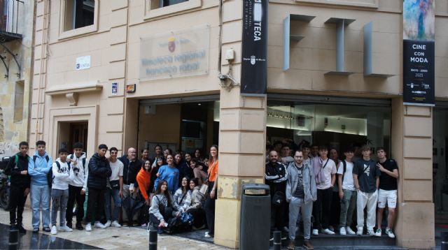 Alumnos del IES Valle del Segura presentan en la Filmoteca Regional sus cortos medioambientales - 2, Foto 2