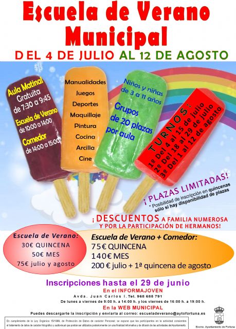 Escuela de Verano 2016 en Fortuna - 1, Foto 1