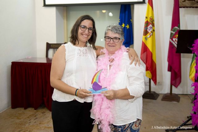 La Gala del Orgullo Cartagenero premió a la Concejalía de Igualdad por su compromiso con el colectivo LGTB - 4, Foto 4