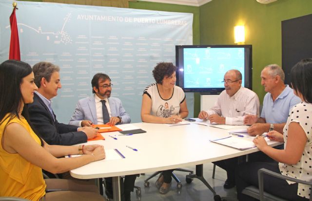 La Alcaldesa de Puerto Lumbreras y el Consejero de Fomento e Infraestructuras acuerdan nuevas actuaciones para el municipio - 1, Foto 1