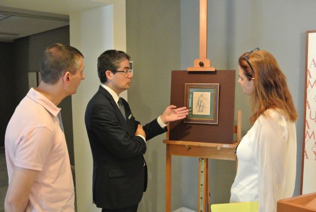 El Museo Ramón Gaya acepta la donación de un boceto del monumento ecuestre de Marco Aurelio de los museos Capitolinos - 1, Foto 1