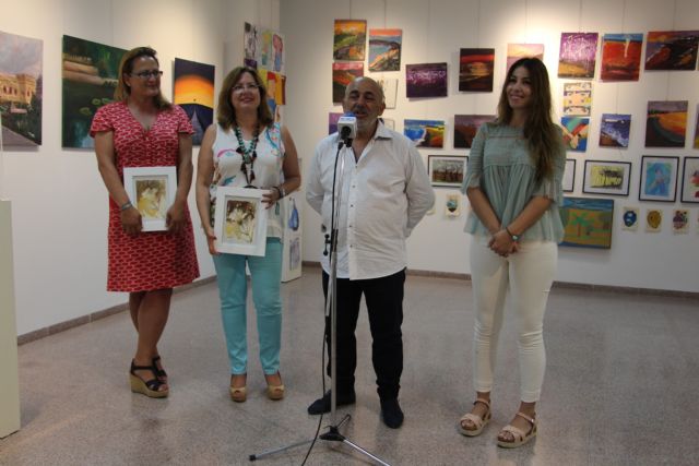 Una exposición colectiva culmina los cursos de pintura impartidos en el municipio por José Semitiel - 1, Foto 1