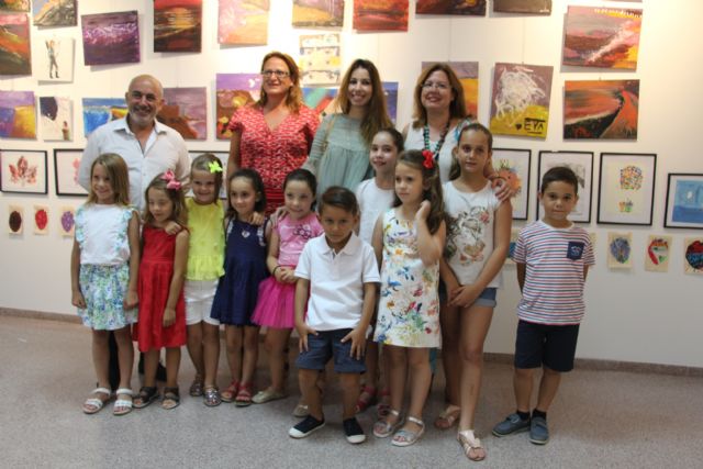 Una exposición colectiva culmina los cursos de pintura impartidos en el municipio por José Semitiel - 2, Foto 2
