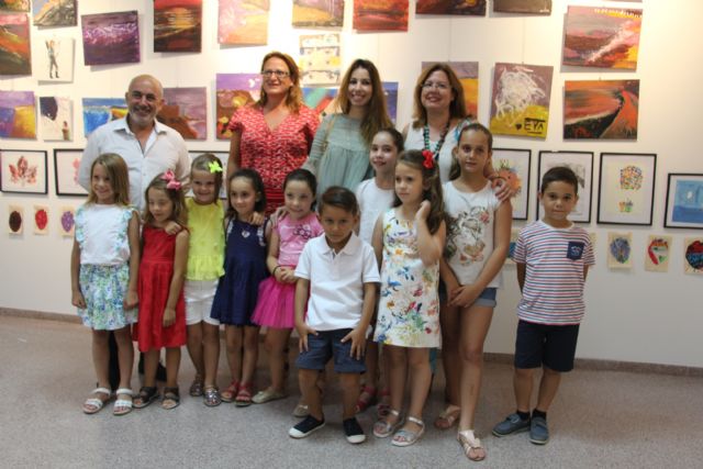 Una exposición colectiva culmina los cursos de pintura impartidos en el municipio por José Semitiel - 2, Foto 2