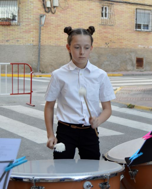 La banda de música hace parada en el barrio del Carmen para celebrar el 700° aniversario como mayorazgo del municipio - 2, Foto 2