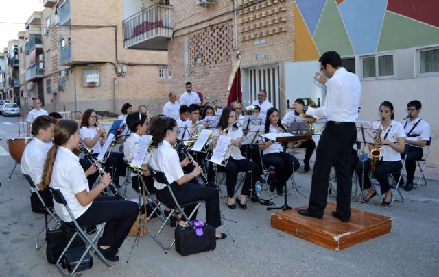 La banda de música hace parada en el barrio del Carmen para celebrar el 700° aniversario como mayorazgo del municipio - 5, Foto 5