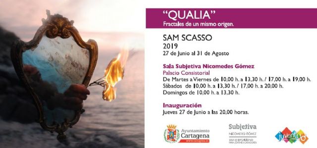 El joven artista cartagenero Sam Scasso expone su experiencia subjetiva en ´Qualia, fractales de un mismo origen´ - 1, Foto 1