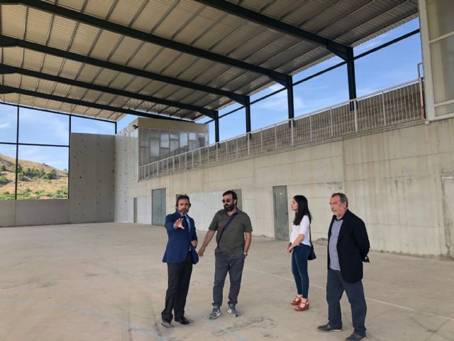 La Comunidad financia el cubrimiento de la pista polideportiva de Ricote - 1, Foto 1