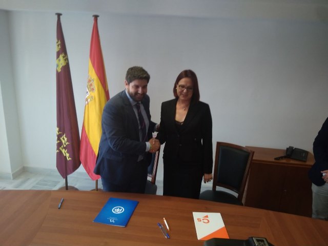 Ciudadanos suscribe un pacto de Gobierno para llevar la regeneración a la Región de Murcia - 1, Foto 1