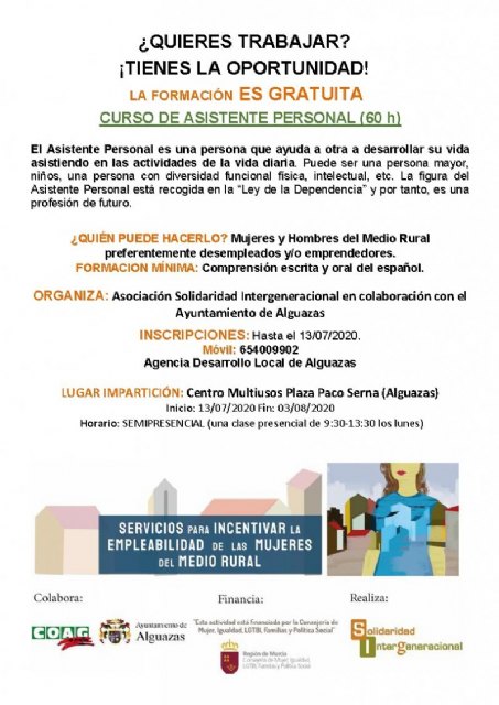 La Concejalía de Empleo y Desarrollo Local iniciará su programa formativo este próximo mes de julio con dos cursos - 2, Foto 2