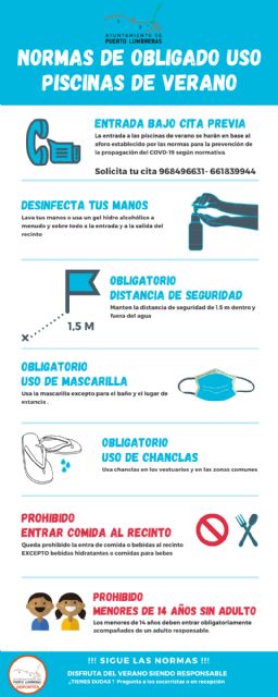 Puerto Lumbreras abre la piscina municipal el 1 de julio con un aforo del 75 por ciento, bajo cita previa y con todas las medidas de seguridad - 4, Foto 4