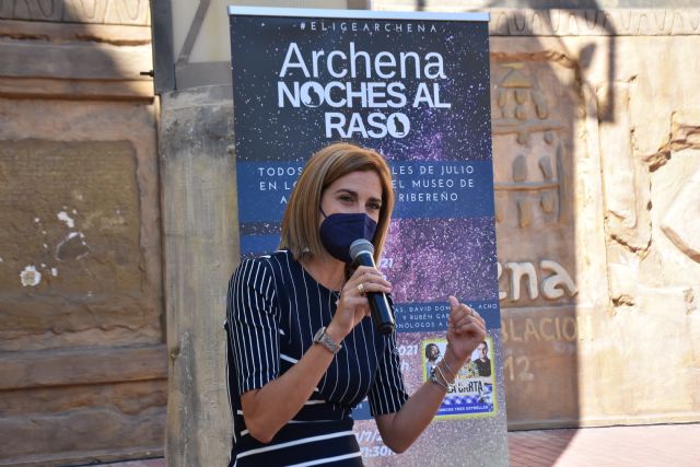 Patricia Fernández presenta la II Edición de 'Noches al Raso', un escaparate perfecto para proteger y dinamizar el sector cultural en Archena - 2, Foto 2