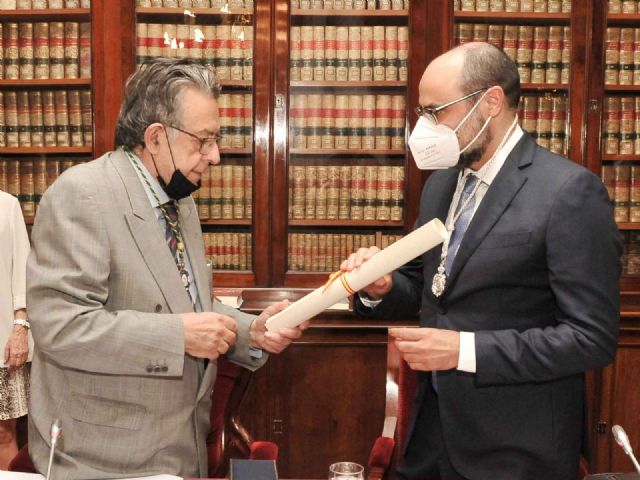 Jerónimo Molina, decano de la Facultad de Trabajo Social de la UMU, ingresa como miembro correspondiente en la Real Academia de las Ciencias Morales y Políticas - 1, Foto 1