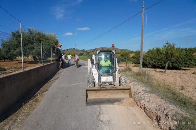 El Ayuntamiento repara el camino de Los Chorrillos en Cuesta Blanca - 1, Foto 1