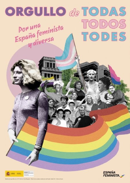 Igualdad presenta su cartel para el Orgullo 2021 con el lema Orgullo de Todas, Todos, Todes. Por una España feminista y diversa - 2, Foto 2