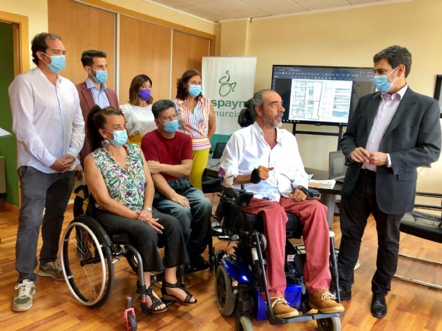 La Comunidad cede un solar a Aspaym para construir 30 viviendas adaptadas a personas con discapacidad - 2, Foto 2