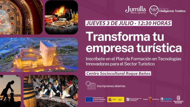 Jumilla refuerza la digitalización del turismo local con un plan de formación gratuito para empresas - 1, Foto 1