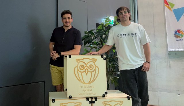 Dos trabajadores sociales españoles presentan en Europa su innovador proyecto de Inteligencia Artificial aplicada al ámbito social - 1, Foto 1