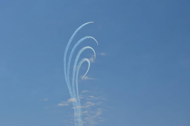 Exhibición Patrulla Acrobática Águila hoy en fiestas santiago de la Ribera 2016 - 2, Foto 2