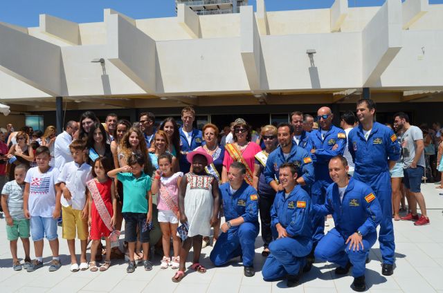 Exhibición Patrulla Acrobática Águila hoy en fiestas santiago de la Ribera 2016 - 4, Foto 4
