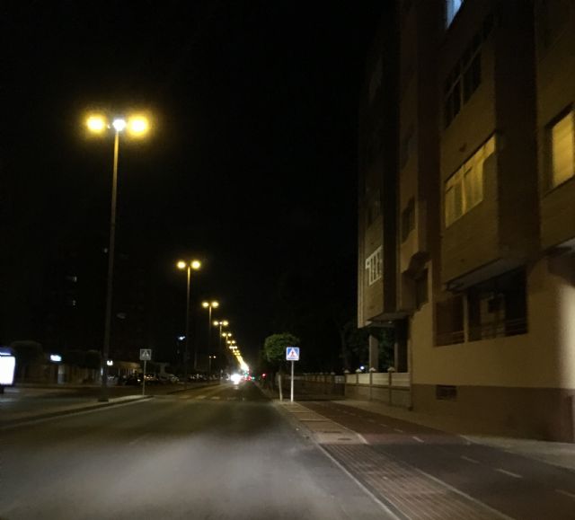 Cs Cartagena pide aumentar la iluminación en el último tramo de la calle Ángel Bruna - 1, Foto 1