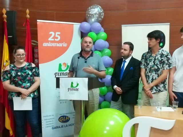 Municipal authorities attend the XXV Anniversary of the Murcia Federation of Student Associations (Femae), Foto 2