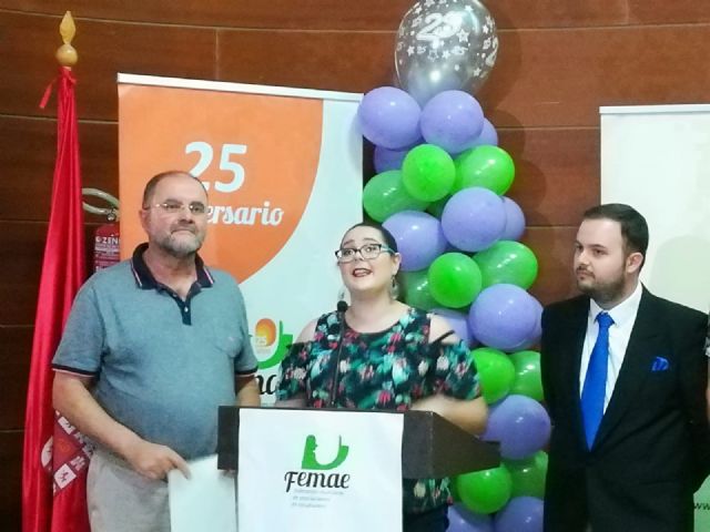 Autoridades municipales asisten al XXV Aniversario de la Federación Murciana de Asociaciones de Estudiantes (Femae), Foto 6