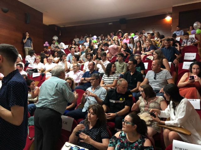 Autoridades municipales asisten al XXV Aniversario de la Federación Murciana de Asociaciones de Estudiantes (Femae), Foto 7