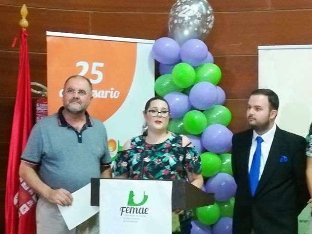 Autoridades municipales asisten al XXV Aniversario de la Federación Murciana de Asociaciones de Estudiantes (Femae), Foto 9