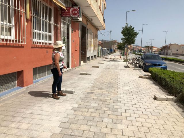 Finalizan las obras de instalación de un tramo de red de alcantarillado entre la avenida Juan Carlos I y la calle Ramón y Cajal