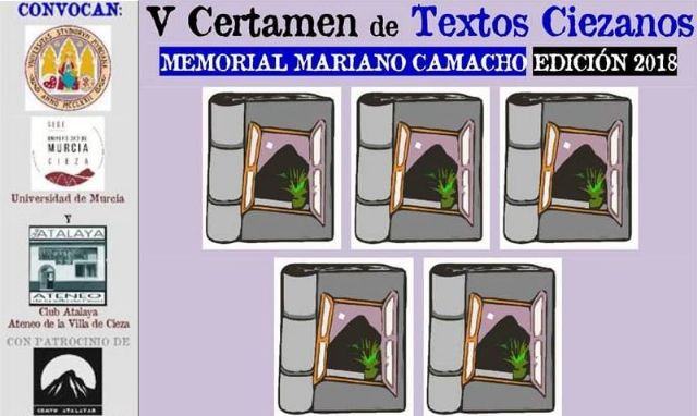 V edición del Certamen de Textos Ciezanos/Memorial Mariano Camacho 2019 - 1, Foto 1