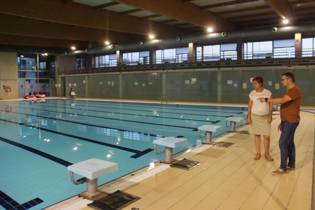 La Piscina Municipal Cubierta estrena iluminación más eficiente y de mayor calidad - 2, Foto 2