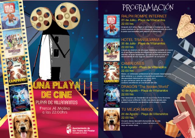 Villananitos se convierte cada martes en una playa de cine con películas para toda la familia - 3, Foto 3