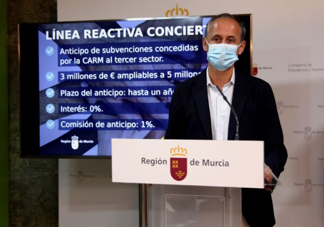 La Comunidad abre una línea de 3 millones en préstamos para apoyar la labor de las asociaciones del tercer sector en la crisis - 1, Foto 1